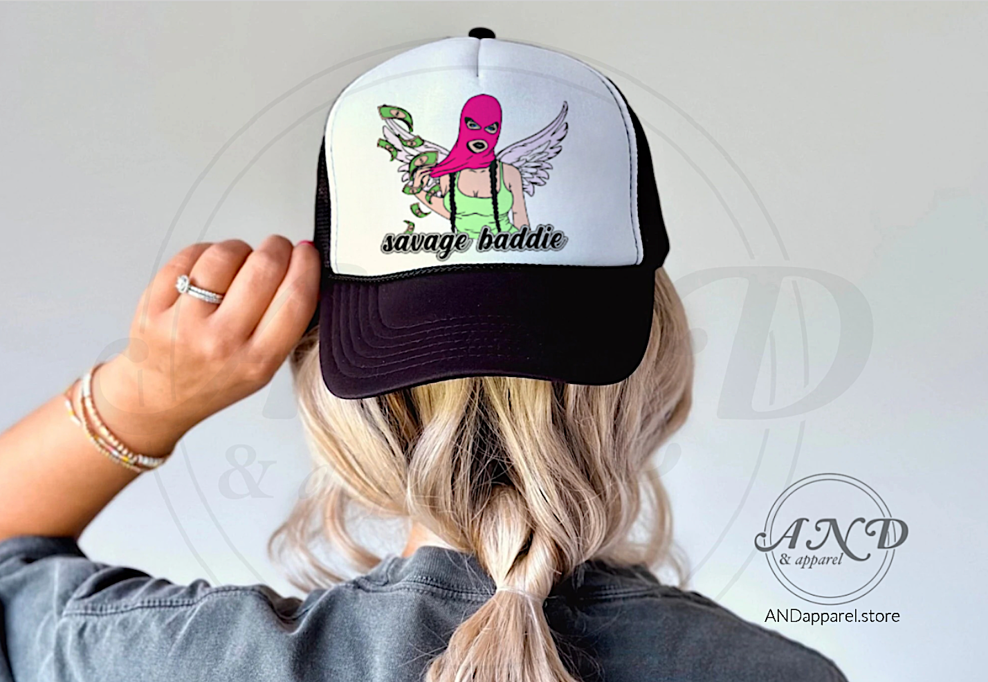 Savage Baddie Trucker Hat