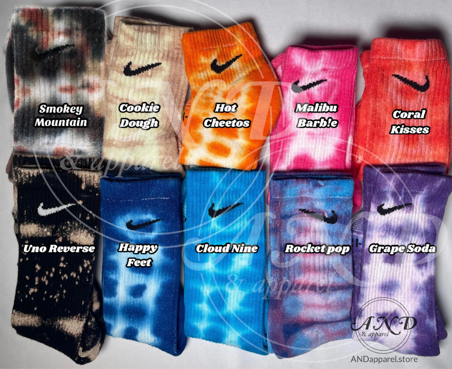 Nike Hand-Dyed Dri-Fit Socks, Stocking Stuffers, Sneaker Head